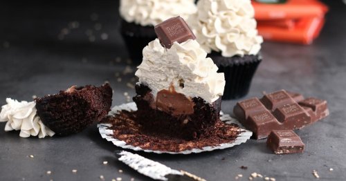 Vegane Schokolade Tahini Cupcakes | Bake to the roots