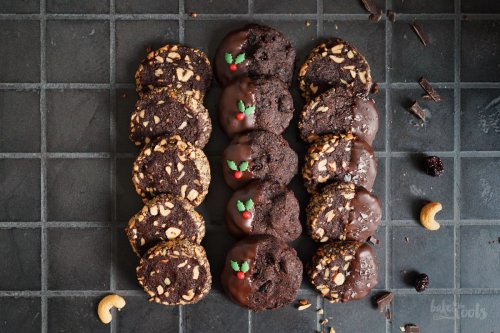 Slice ’n‘ Bake Cookies für Weihnachten (vegan) | Bake to the roots