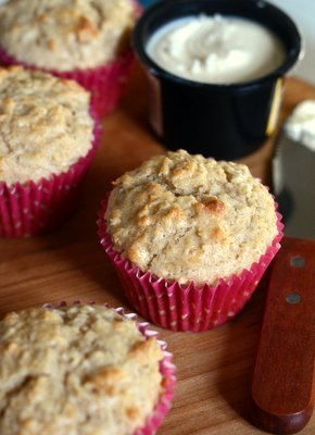Coconut Oatmeal Muffins - Baking Bites