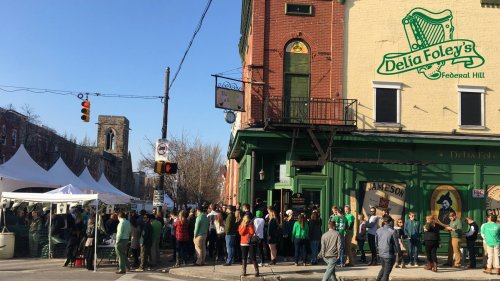 st paddys day liverpool echo