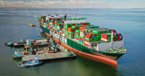 Ever Forward’s pilot was looking at cellphone moments before the container ship grounded, according to U.S. Coast Guard