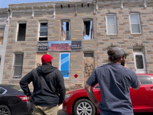 Rebuilding block by block: A tiny Baltimore street looks to big possibilities
