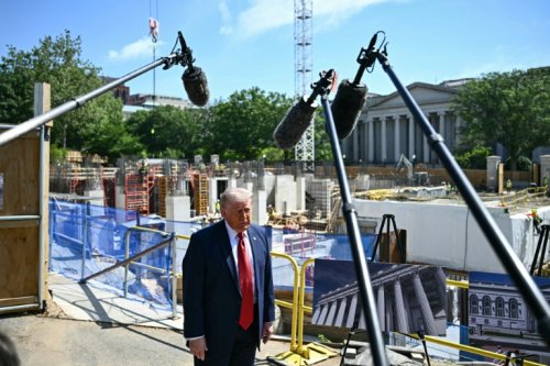 Citing National Security, Trump Justice Dept Defends White House Ballroom Project