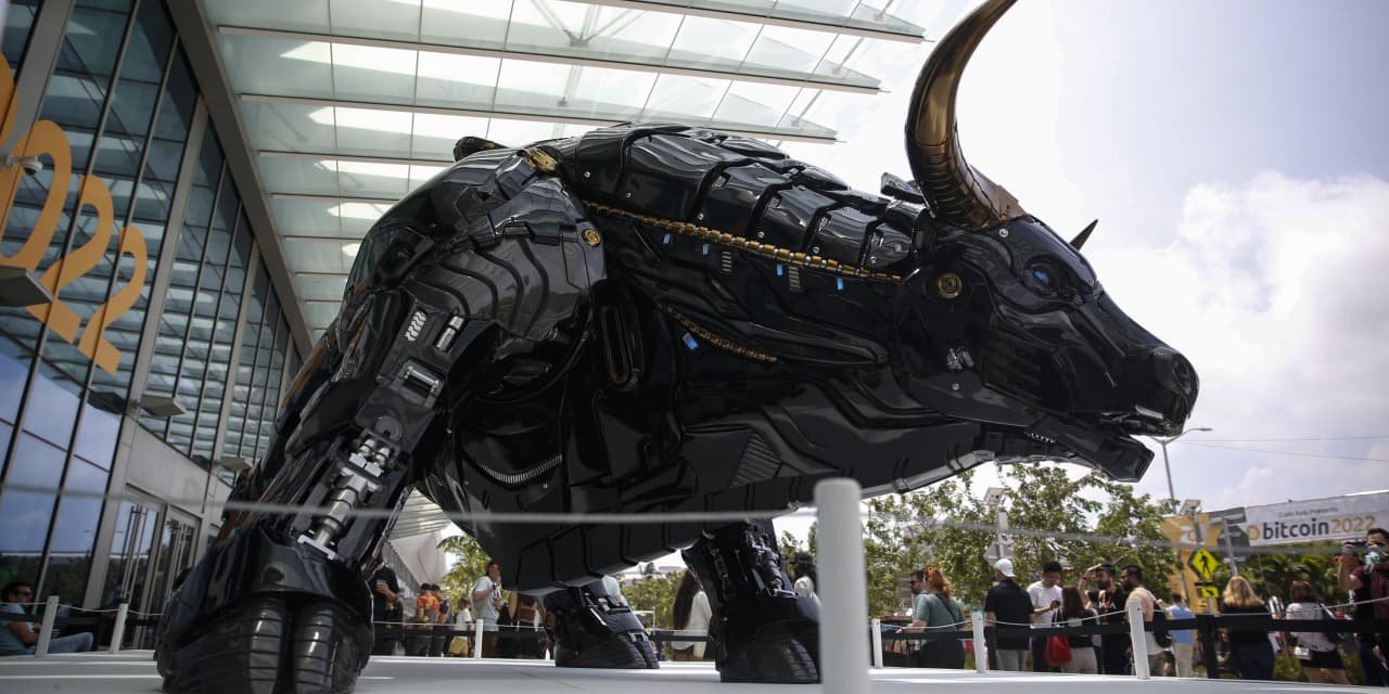 Bitcoin Slips From Record High as Cryptos Trade on Political Uncertainty. XRP, Ether Fall.