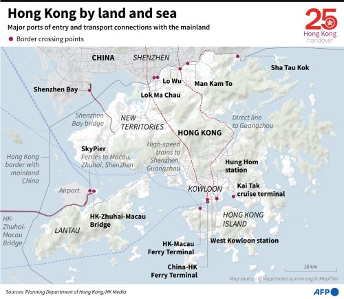 Hong Kong By Land And Sea