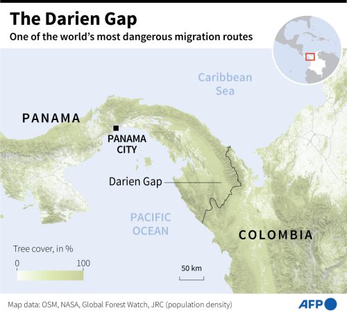 The Darien Gap In Central America