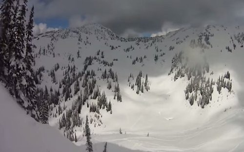 Guy Captures Getting Caught In an Avalanche on Camera And It's the Scariest Video You'll See This Year