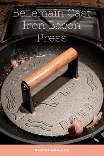 Best Bacon Press Review - Round | Square | Pig Shaped Cast Iron Grill Presses From Norpo & Bellemain Review & Buying Guide 2023 - Basenjimom's Kitchen
