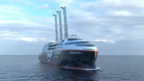 Mit Solarsegeln: Das erste emissionsfreie Kreuzfahrtschiff der Welt