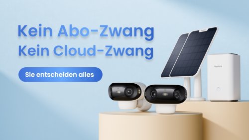 Überwachungskamera ohne Abo: Du entscheidest alles