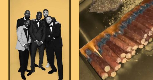 Draymond Green had a huge blunt station at his wedding