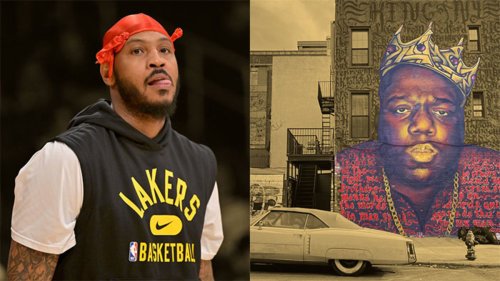 Carmelo Anthony shares the Notorious B.I.G. rap verse that he lives by