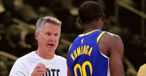 "92nd percentile in usage rate this year in the NBA" - Steve Kerr admits he can't win by playing Jonathan Kuminga