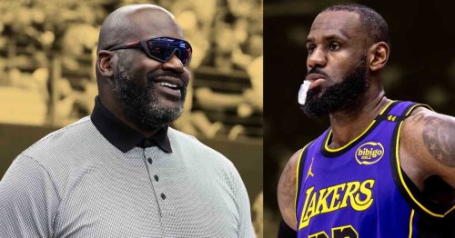 Shaquille O'Neal explains why LeBron James isn't on Lakers' Mount Rushmore yet: "You can't be on that list just by winning one"