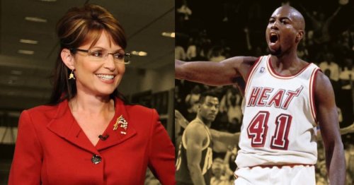 The alleged affair between politician Sarah Palin and NBA champ Glen Rice: "I remember Sarah feeling pretty good that she'd been with a black basketball star"