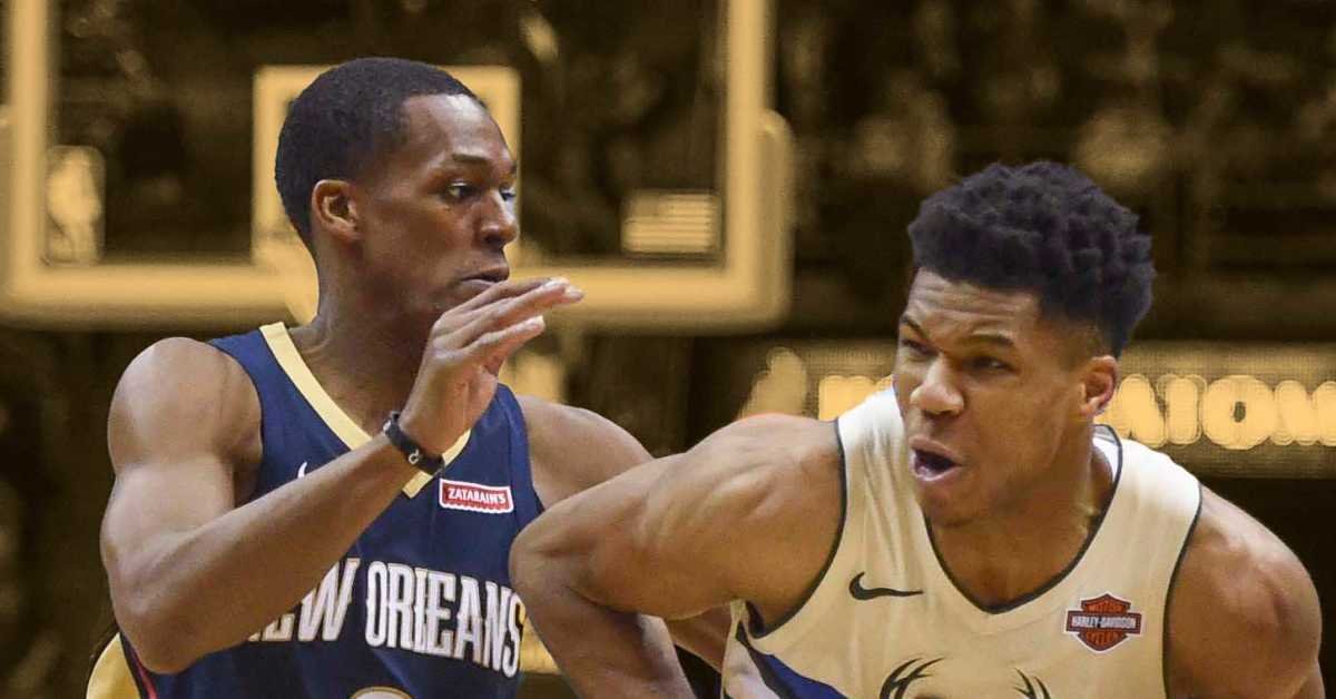 "I think he is more dominant in the paint than Shaq" - Rajon Rondo thinks that Giannis Antetokounmpo is better than Shaq in the paint