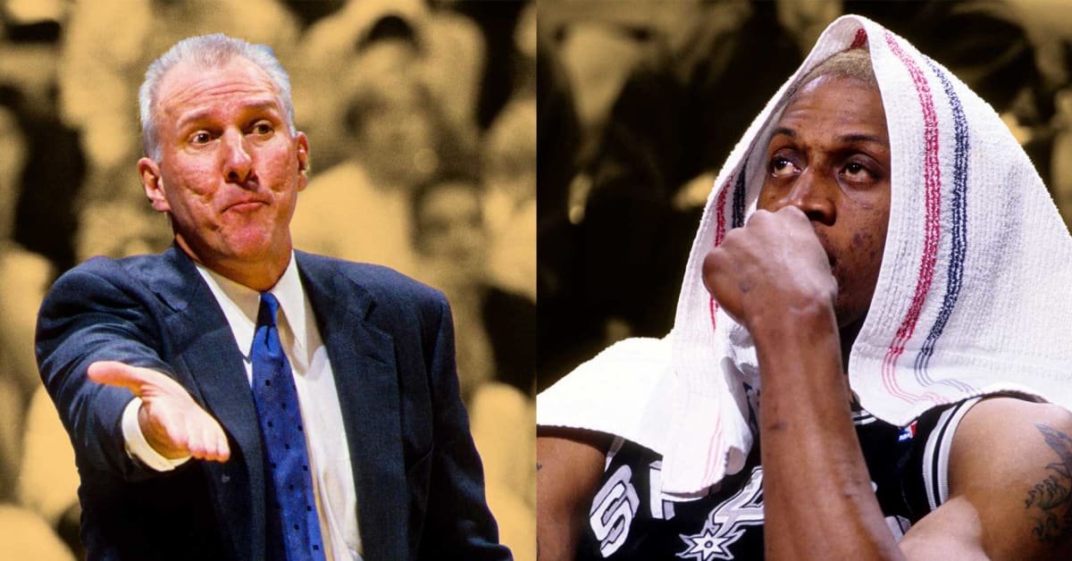 "He doesn't care about anything but the team" - Greg Popovich on why he was adamant on getting Will Perdue from the Bulls for Dennis Rodman