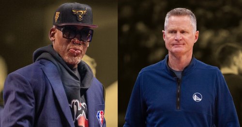Steve Kerr on how the Bulls contained Dennis Rodman's unpredictable emotions: "It wasn't a thing where we were all complaining"