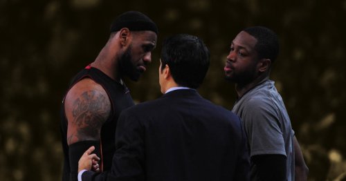 "You don't want The Godfather to come down" - Dwyane Wade to LeBron James when he tried to get Erik Spoelstra fired