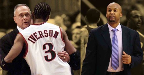 “He would dribble around for 20 seconds and then throw you a grenade” - Brian Shaw explains Larry Brown’s decision to move Allen Iverson from point guard to shooting guard