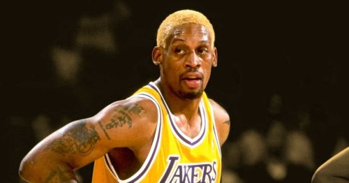 "He'll come in with 40 minutes on the clock eating chicken and rice" - Shaq on Rodman being a bigger superstar than him and Kobe