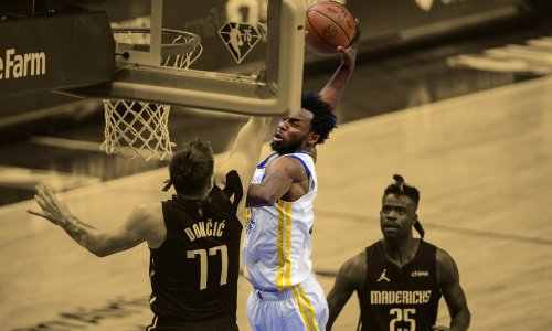 Andrew Wiggins's vicious dunk on Luka Doncic brings Golden State Warriors close to the NBA Finals: "I just saw rim”