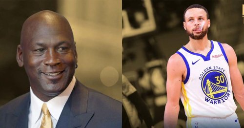 "If the best you can be is better than him, then why not?" - Stephen Curry on chasing Michael Jordan's GOAT status