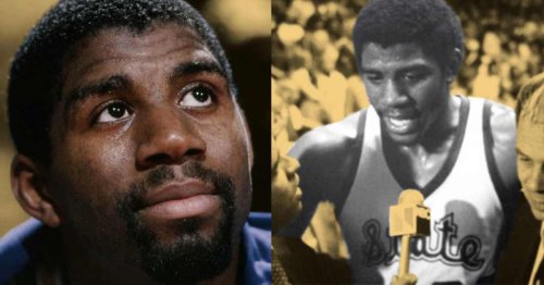 "The NCAA was a great championship, but this is greater" - Magic Johnson after winning titles in college and the NBA in back-to-back years