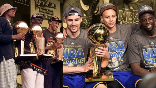 The similarities between the Golden State Warriors and the Chicago Bulls dynasties