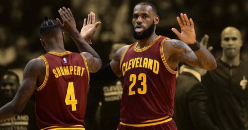“He started flopping cause he’s so strong” - Iman Shumpert defends LeBron James selling calls  