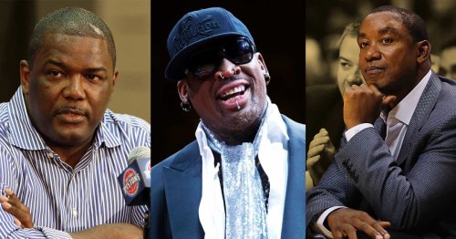 "We were so damn close, we should be having sex" - Dennis Rodman on his relationship with Isiah Thomas, Joe Dumars, and Chuck Daly