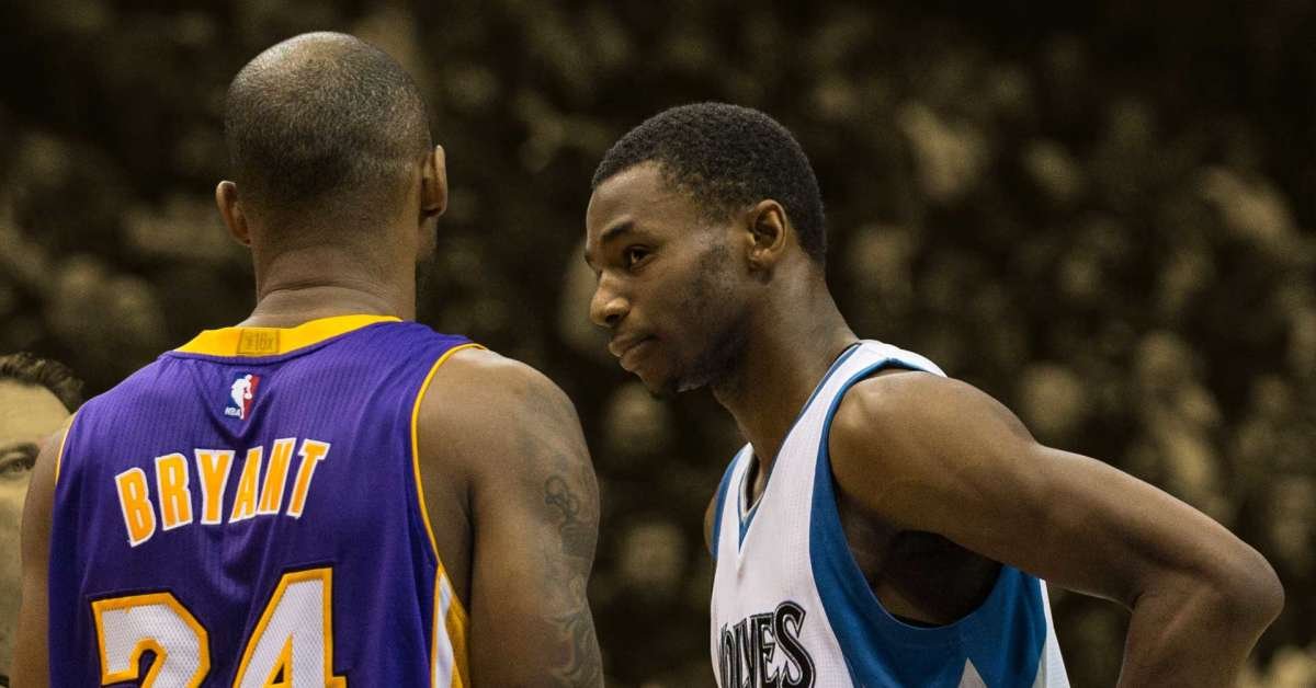 When Kobe empathized with rookie Andrew Wiggens who was likened to him and Michael Jordan: "Like looking at a reflection of myself"