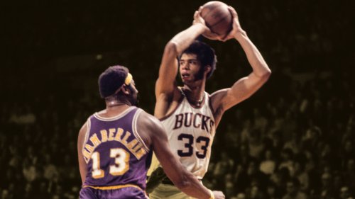 Kareem Abdul-Jabbar will never forget his first encounter with Wilt Chamberlain - "I felt tiny next to him, and that was not a feeling I was used to"