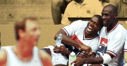 "We had a great run, leave it alone" - Larry Bird's message to Magic Johnson after Michael Jordan dominated them in famous Dream Team practice 