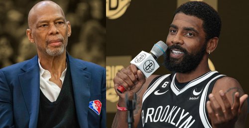 Kareem Abdul-Jabbar blasts Kyrie Irving for sharing an Alex Jones video: "Kyrie Irving would be dismissed as a comical buffoon if it weren’t for his influence"