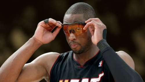 That time the NBA banned Dwyane Wade's migraine goggles