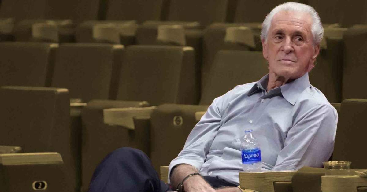 Pat Riley on how to start your career with an NBA franchise: "We've had interns that were hired here 20 years ago that are now running the organization"