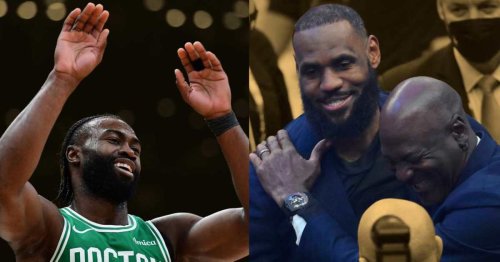 "Nobody has surpassed Jordan since, not LeBron" - Jaylen Brown says MJ is the only player to fully capitalize on his image and brand