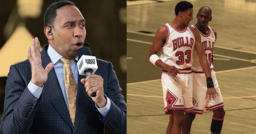 “Are you that mad Scottie? Is it personal? Is it just about basketball?” - Stephen A. Smith sounds off at Scottie Pippen after his comments about Michael Jordan
