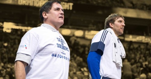 When Dirk Nowitzki told Mark Cuban to “shut the f*** up” during a heated Mavs game: "Apparently everyone on the team remembers this"