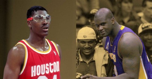 "You gotta go with Hakeem Olajuwon because I couldn't stop that MF" - Shaq shares his Mount Rushmore of bigs