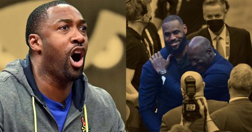 Gilbert Arenas chooses between Michael Jordan and LeBron James to build around: "MJ had no reference to follow"