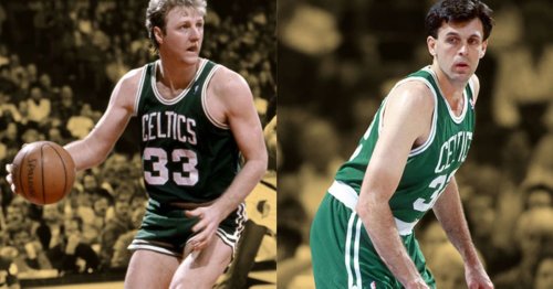 "They're the shots that I like to take" - Larry Bird revealed his favourite 3-point spots to Kevin McHale
