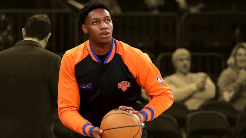 New York Knicks president Leon Rose makes a wild RJ Barrett comparison that factually makes no sense -“His numbers are in the company of Kobe Bryant, LeBron James, Luka Doncic, and Kevin Durant”