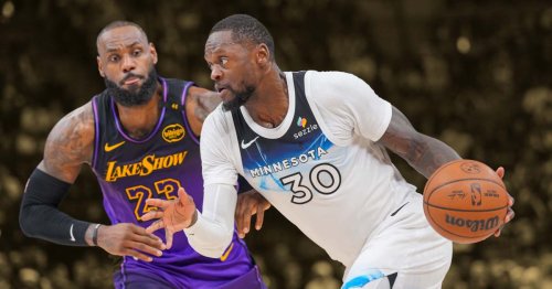 Draymond Green points out to the biggest X-factor in the Lakers vs. Wolves series: "Bron is going to try and expose Julius on the defensive end