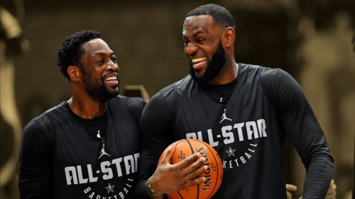 Dwyane Wade says that God gave LeBron James everything except a robust hairline