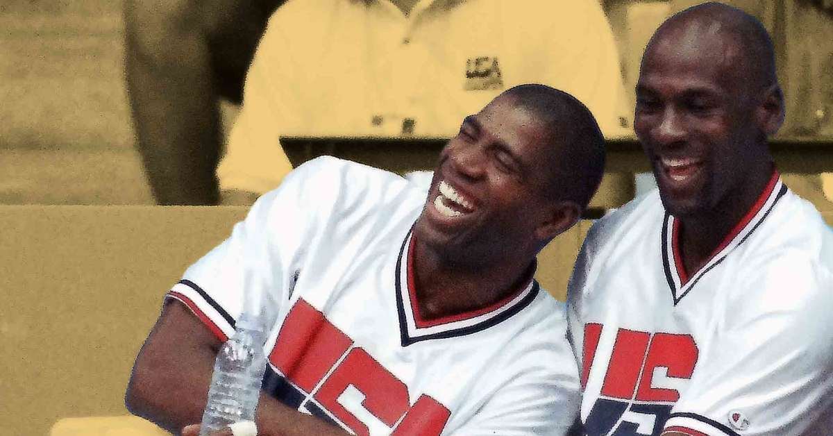 "That five, 10-minute stretch was just the greatest I’ve ever seen" - Magic Johnson recalls epic battle with Michael Jordan during famous Dream Team practice