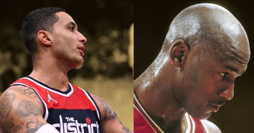 Kyle Kuzma reacts to NBA all-time great list where Michael Jordan is only Number 3: "First list in mankind"