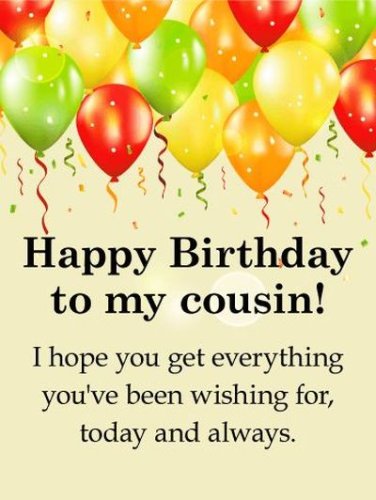 220+ AMAZING Happy Birthday Cousin Quotes with Images