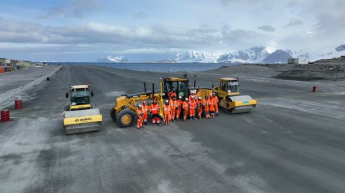 How to fix a runway in Antarctica